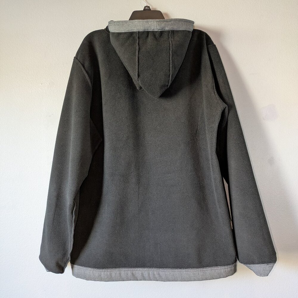 Mana Men's Hooded Gray Softshell Jacket XXL - Picture 5 of 11